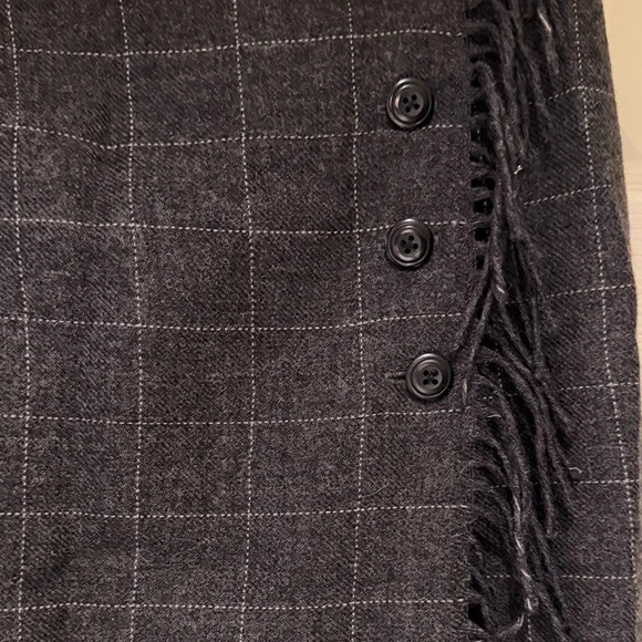 Ralph Lauren Country dark grey Skirt with fringe detail. Cowgirl chic - Picture 2 of 5